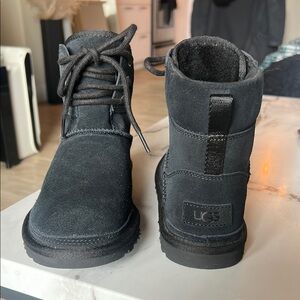 UGG Black Suede Boots - never worn